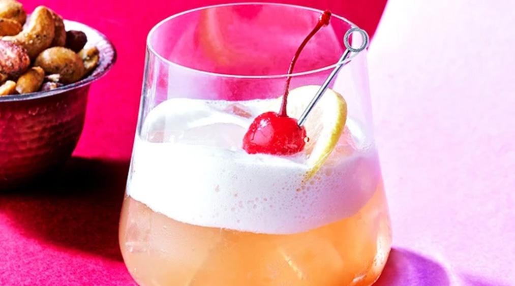 Whisky sour mocktail recipe