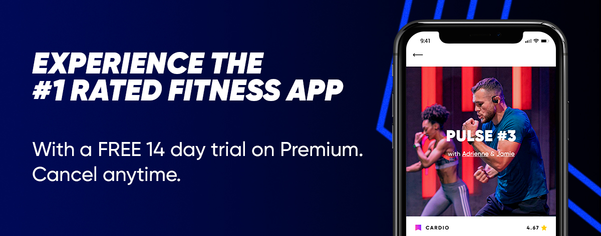 Train on the #1 rated workout app